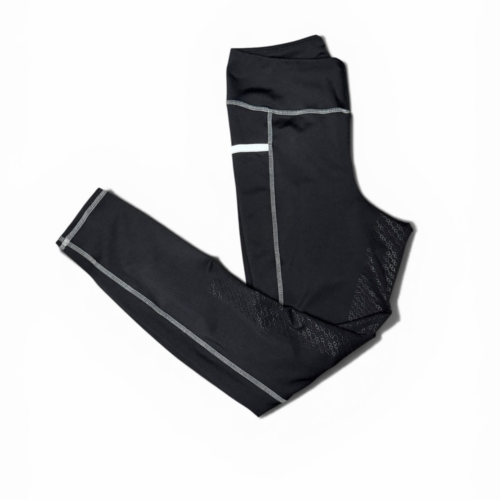 Dover Saddlery - Silicone Full Seat Riding Tech Tights Reflective Stitching